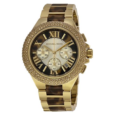 michael kors camille diamond watch